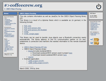Tablet Screenshot of oop.coffeecrew.org