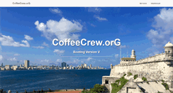Desktop Screenshot of coffeecrew.org